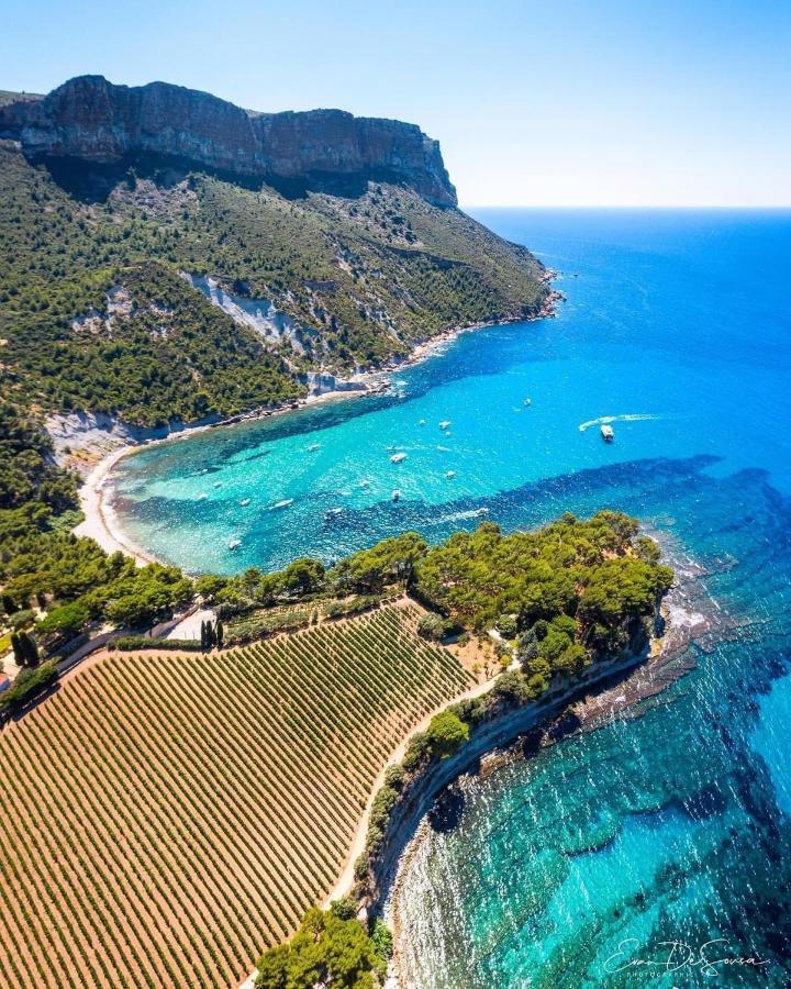 L'Odyssee Bleue Vue Mer Каси Екстериор снимка